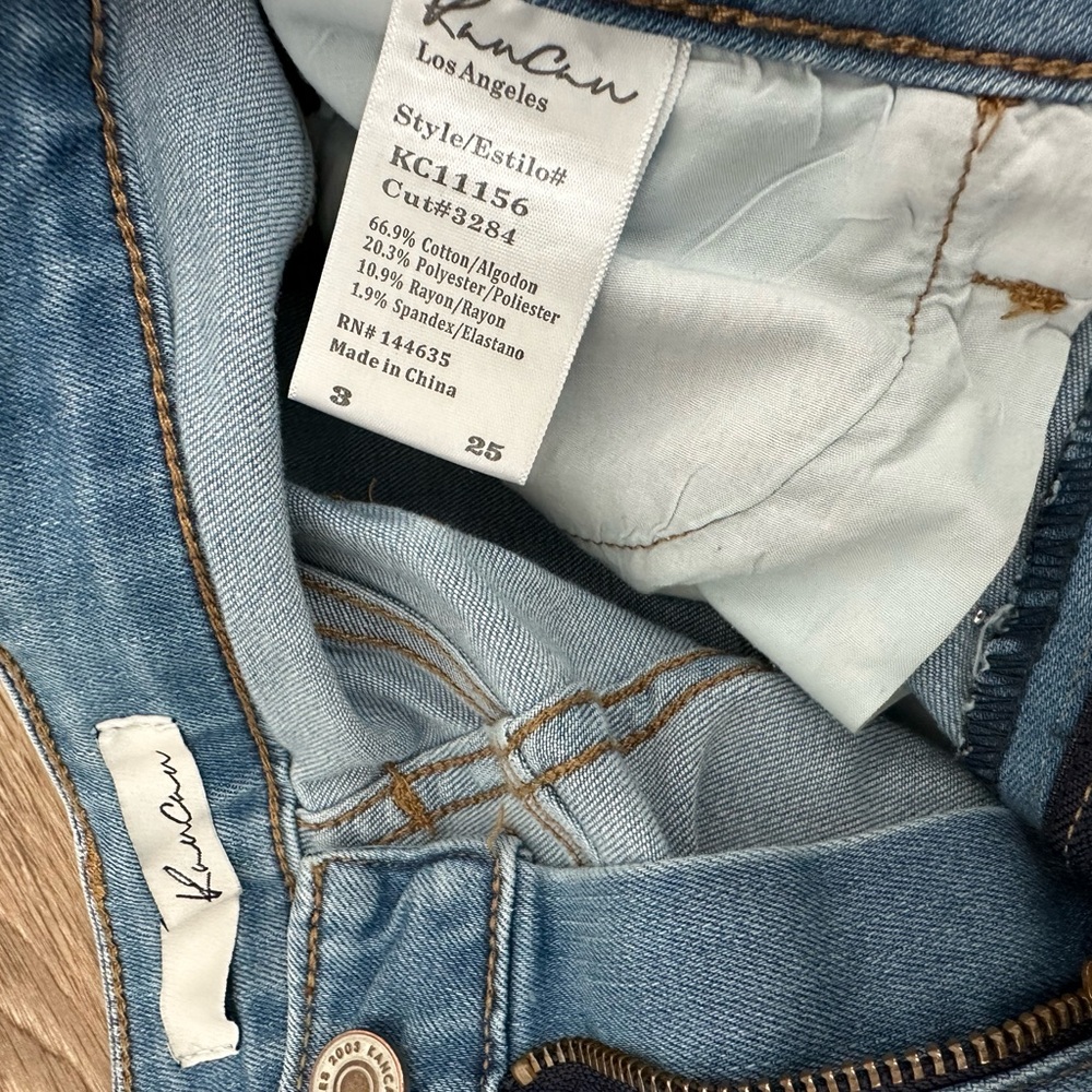 Kancan Skinny jeans with pearl stones